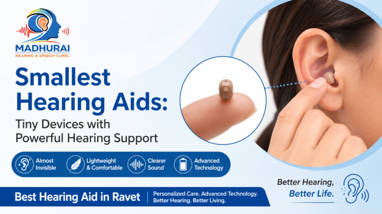 Best Audiologist & Hearing Consultant in Ravet | Best Hearing Aid in Ravet - Madhurai Clinic